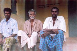 Umapathy, Chellain and Sahadevan, all boat carpenters from the same family, are now without work.