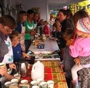 Point Chevalier Primary School hosted a very colouful Coffee Break to raise funds for farmers in the developing world.