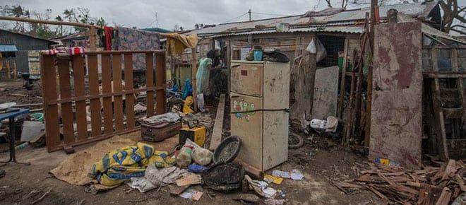 Mele village experienced a flash flood in the nearby river leaving mud everywhere. Photo credit Graham Crumb / Humans of Vanuatu