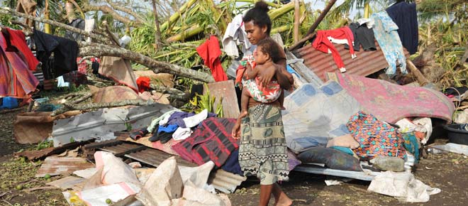 Tannese community living at Blacksands area near Port Vila Credit: Oxfam / Philippe Metois