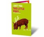Oxfam unwrapped ecard Christmas Pig