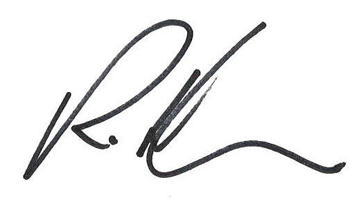 Rachael Black Pen Signature
