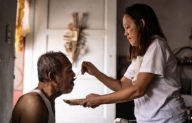 Unpaid care work traps millions of women in poverty