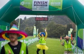 Trailwalker at the Finish line