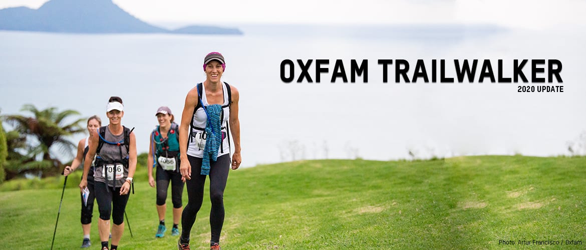 Oxfam Trailwalker 2020