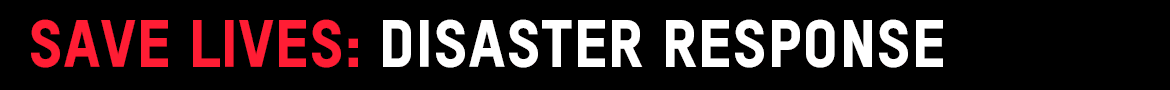 Oxfam Disaster Response Appeal
