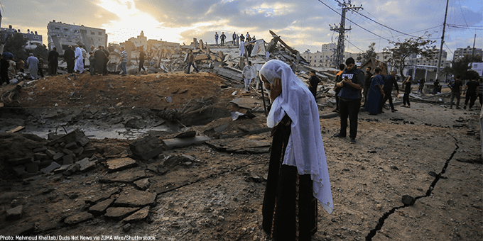 Nearly half a million people out of reach in Gaza