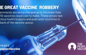 Vaccine monopolies make cost of vaccinating the world against COVID at least 5 times more expensive than it could be