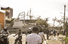 The devastating effects of Super Typhoon Odette (International name "Rai) in Lapu-Lap City, Cebu, Philippines.