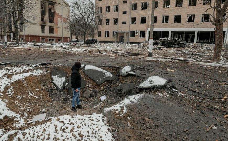 Destruction in Ukraine