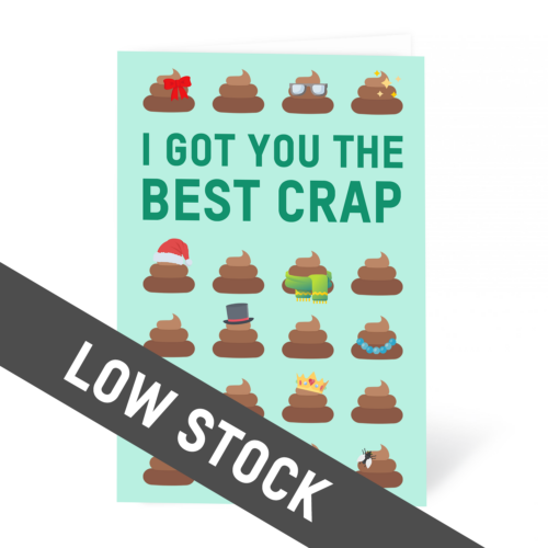 Best crap card - Low stock