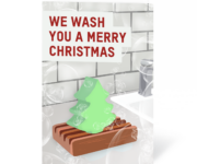 We wash you a merry Christmas card