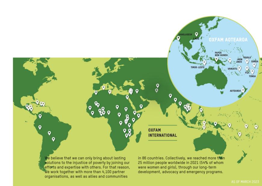 Oxfam map