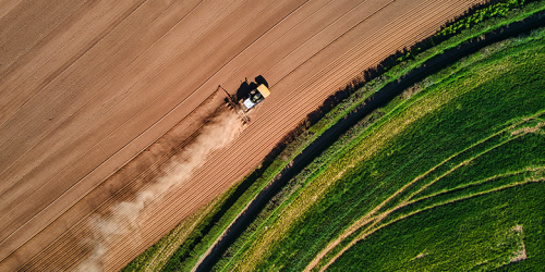 Farming tractor